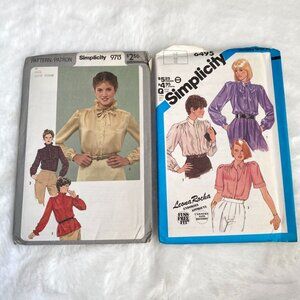 2 Simplicity Sewing Patterns